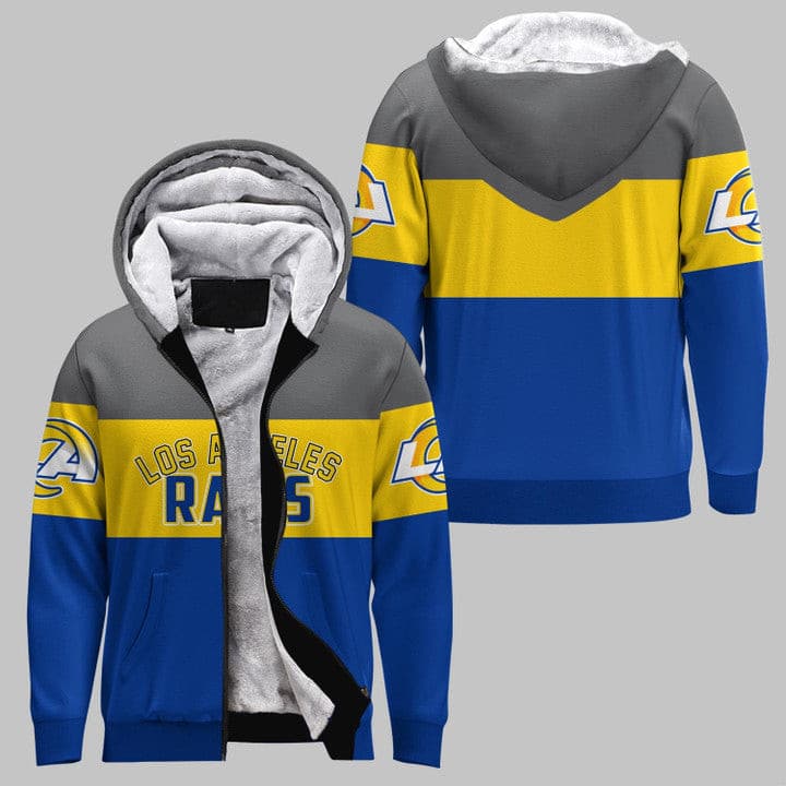 Los Angeles Rams Extreme Fleece 3D Hoodie