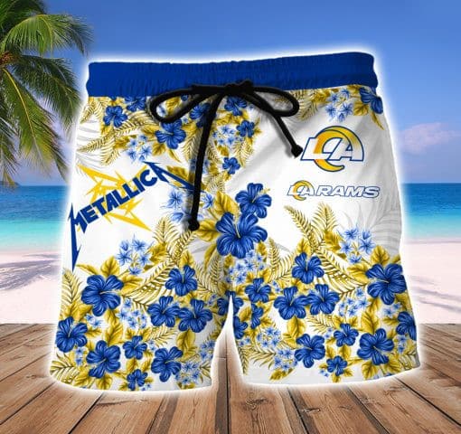 Los Angeles Rams Hawaii Shirt & Shorts BG351