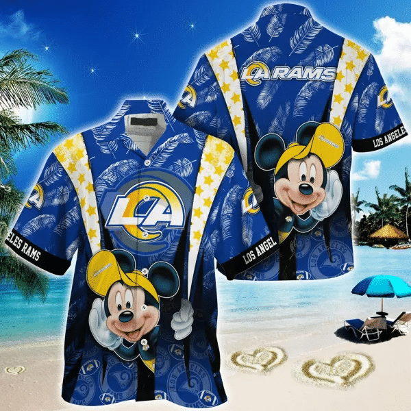 Los Angeles Rams Hawaiian Shirt BG411