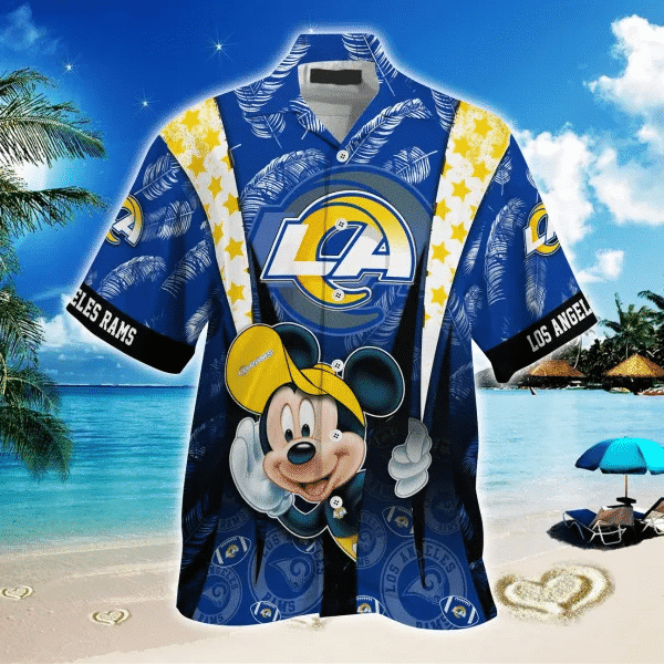 Los Angeles Rams Hawaiian Shirt BG411