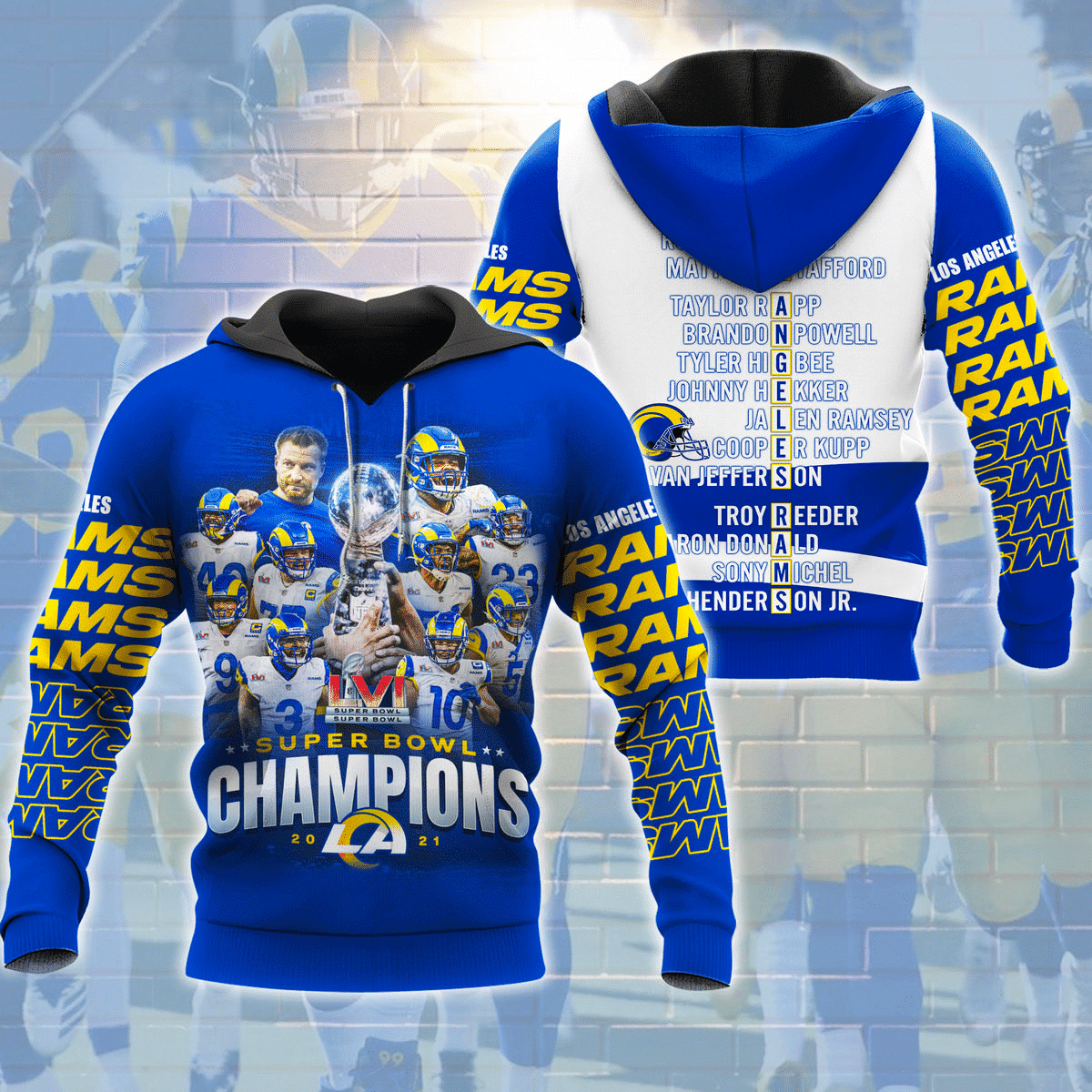Los Angeles Rams Hoodie S818