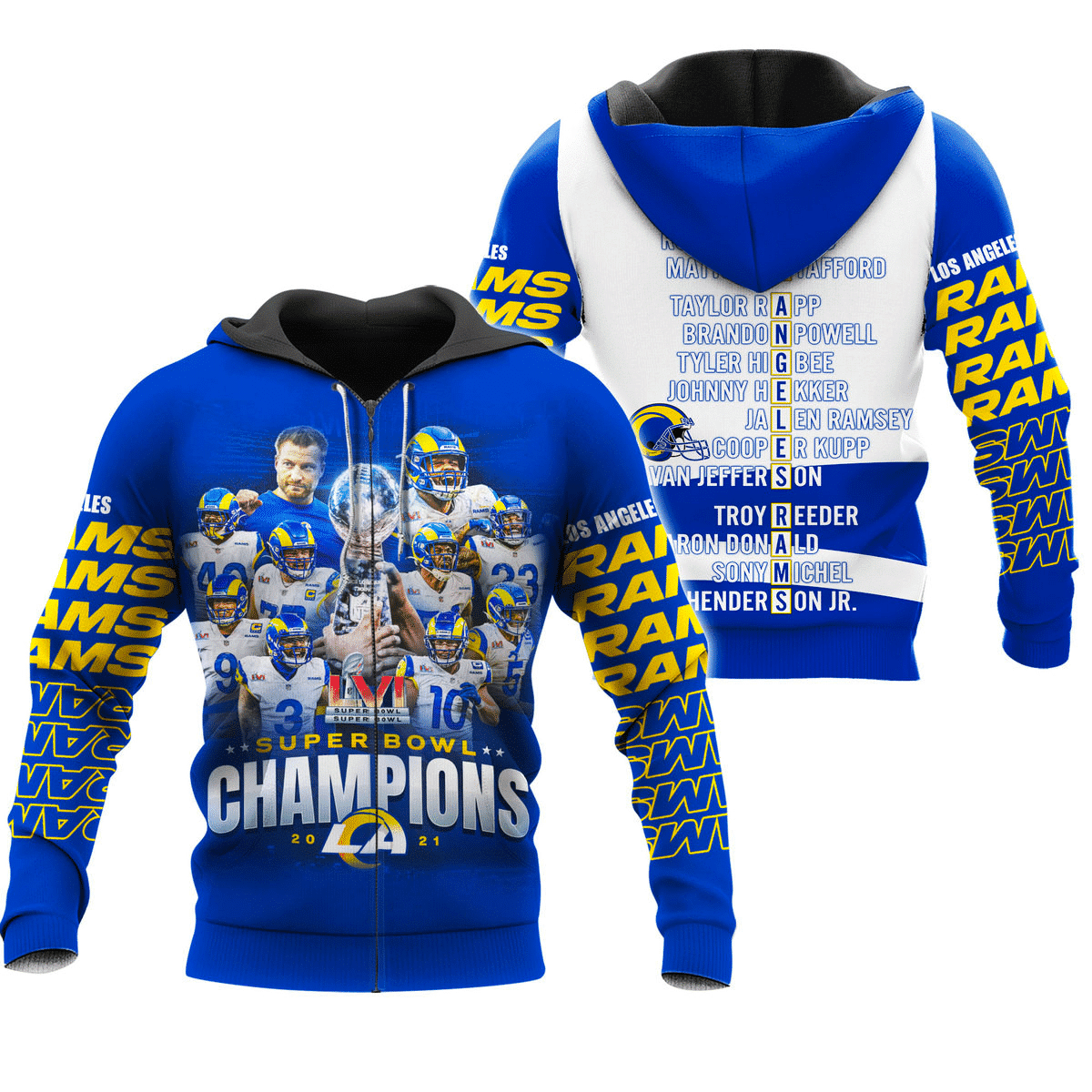 Los Angeles Rams Hoodie S818