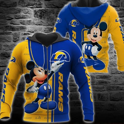 Los Angeles Rams Mickey All Over Printed 113