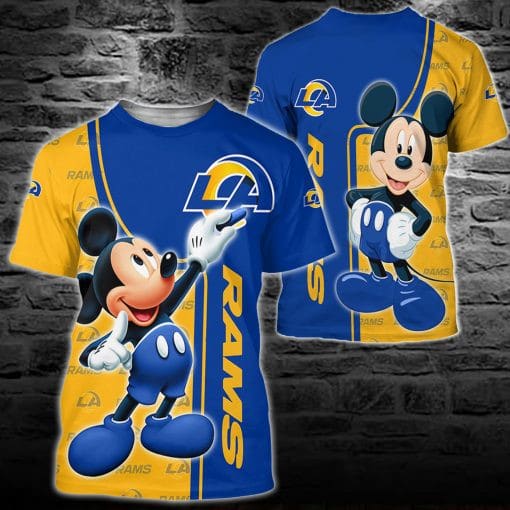Los Angeles Rams Mickey All Over Printed 113