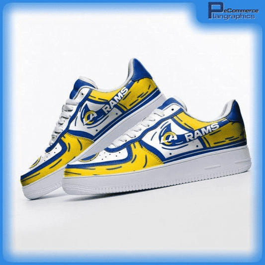 Los Angeles Rams NFL Air Force 1 Sneaker Trending