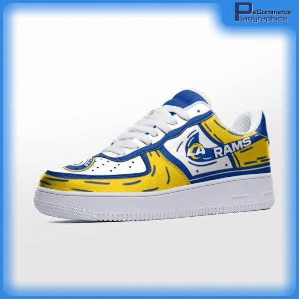 Los Angeles Rams NFL Air Force 1 Sneaker Trending