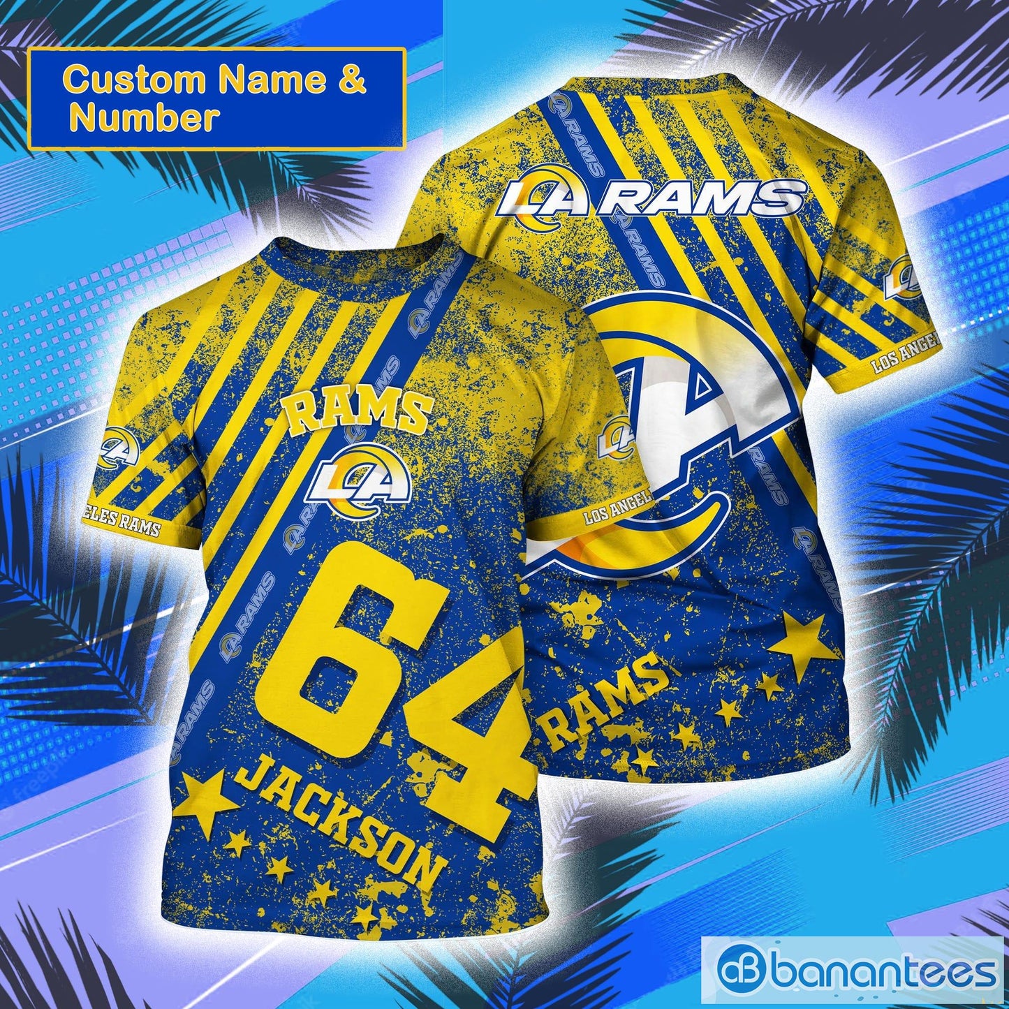 Los Angeles Rams Personalized T-Shirt BGTS586