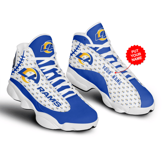 Los Angeles Rams Personalized AJD13 Sneakers 997