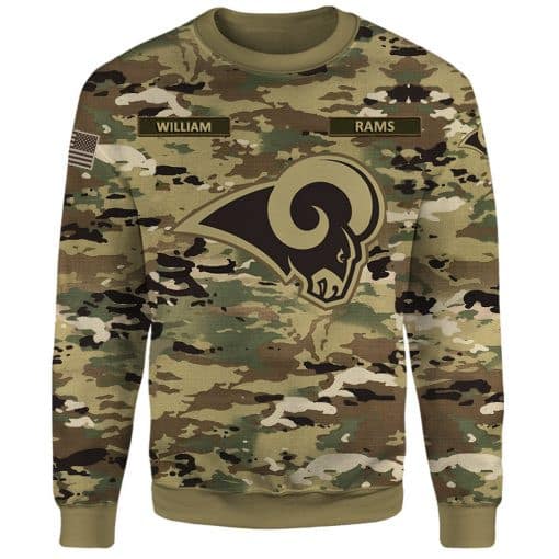 Los Angeles Rams Personalized All Over Printed 223