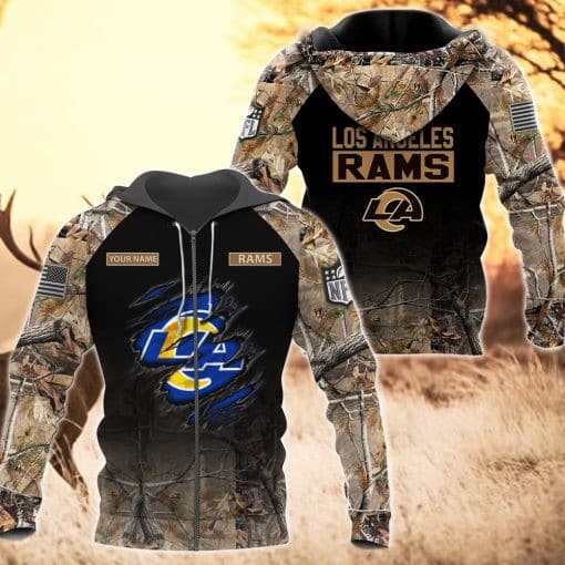 Los Angeles Rams Personalized All Over Printed 390