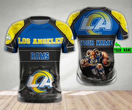 Los Angeles Rams Personalized All Over Printed 555