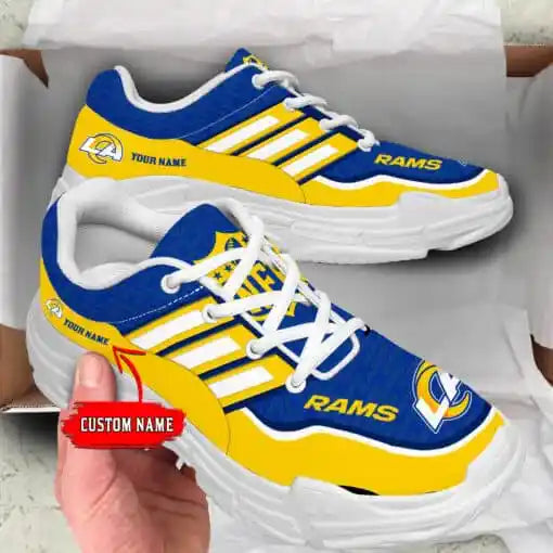 Los Angeles Rams Personalized Chunky Sneakers 19