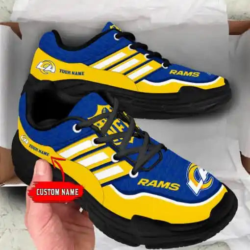 Los Angeles Rams Personalized Chunky Sneakers 19