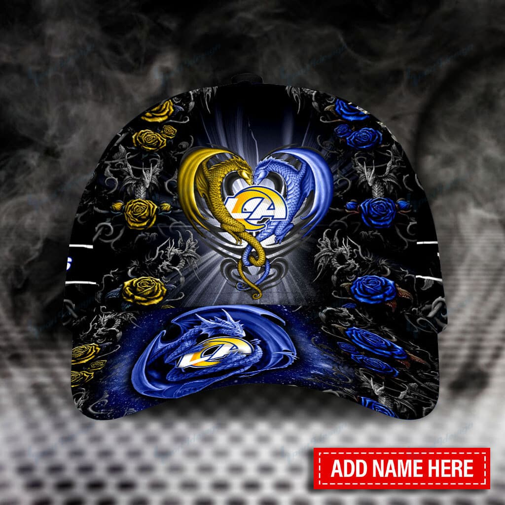 Los Angeles Rams Personalized Classic Cap BG749