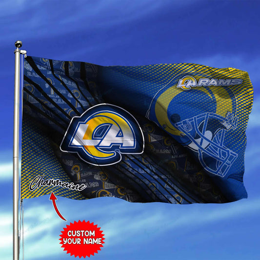 Los Angeles Rams Personalized Flag 223