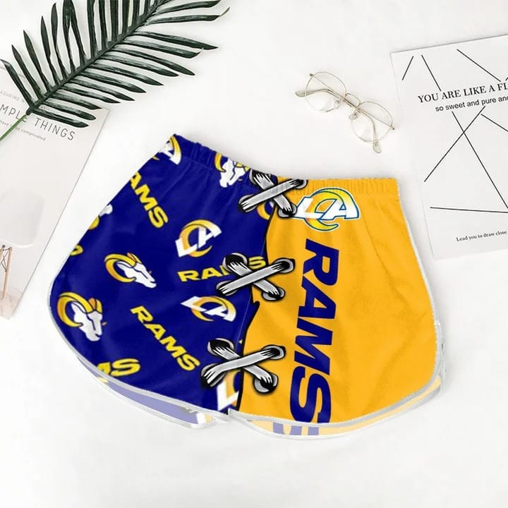 Los Angeles Rams Personalized Hawaii Shirt & Shorts BG190