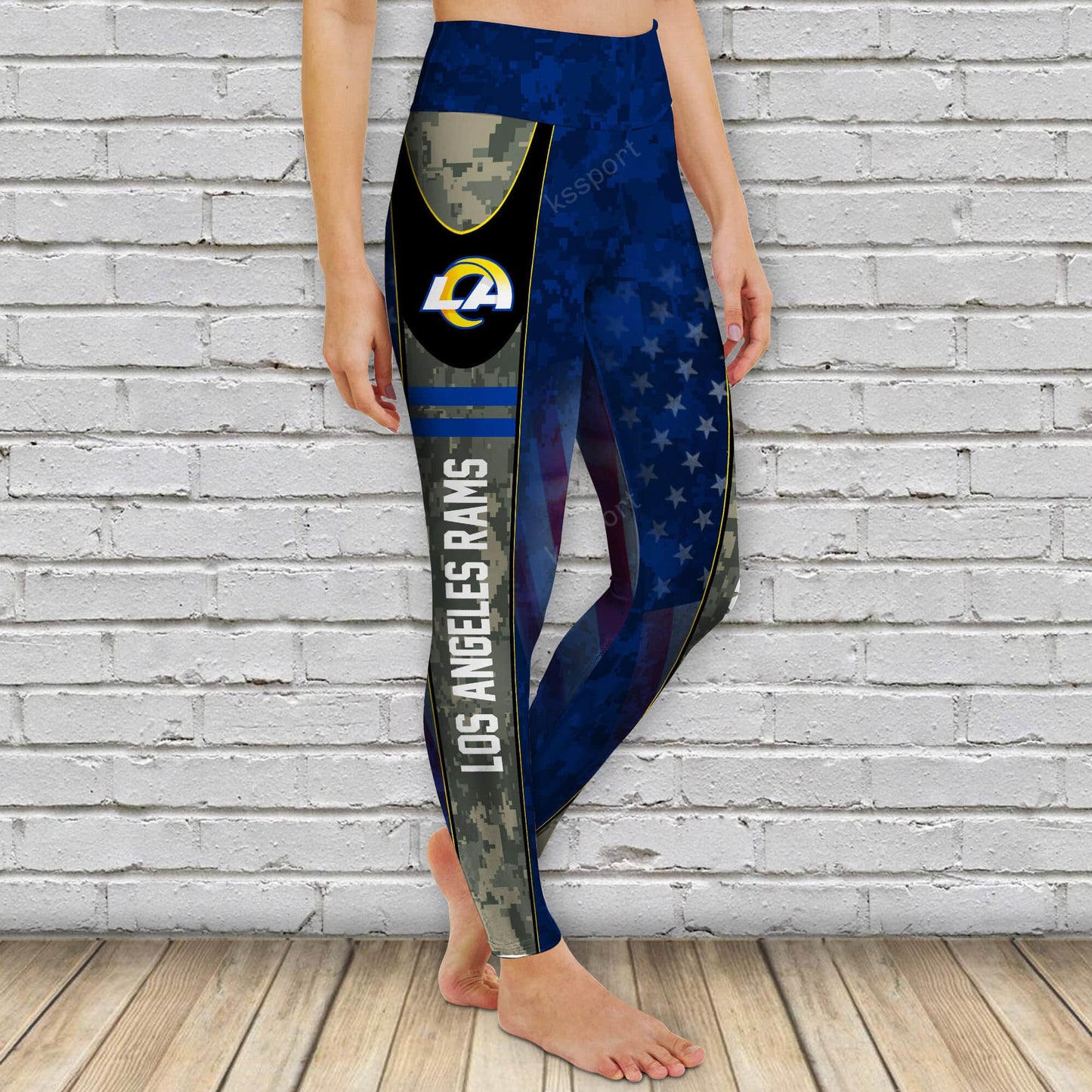 Los Angeles Rams Personalized Leggings And Hoodie BG80
