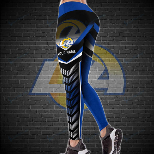 Los Angeles Rams Personalized Leggings And Tank Top BG18
