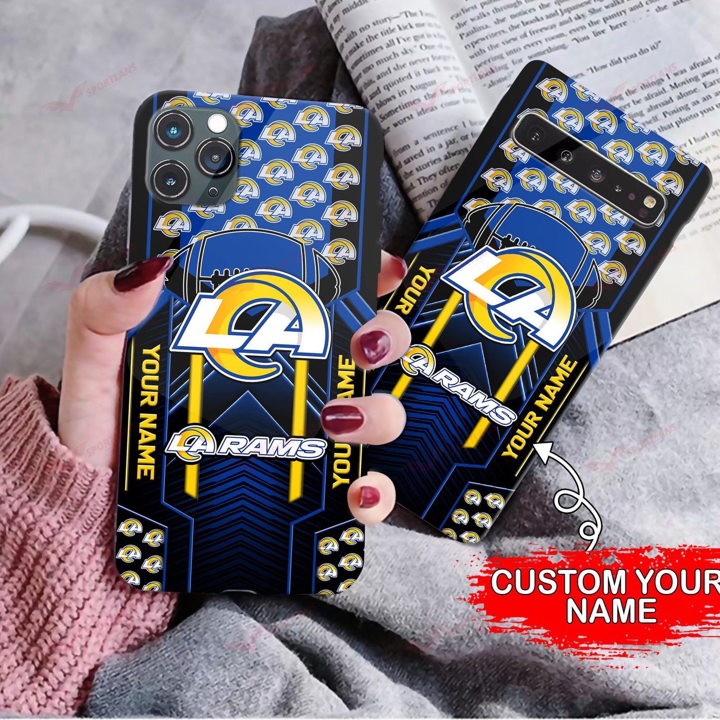 Los Angeles Rams Personalized Phone Case BG19