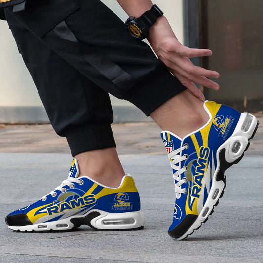 Los Angeles Rams Personalized Plus T-N Youth Sneakers BG98