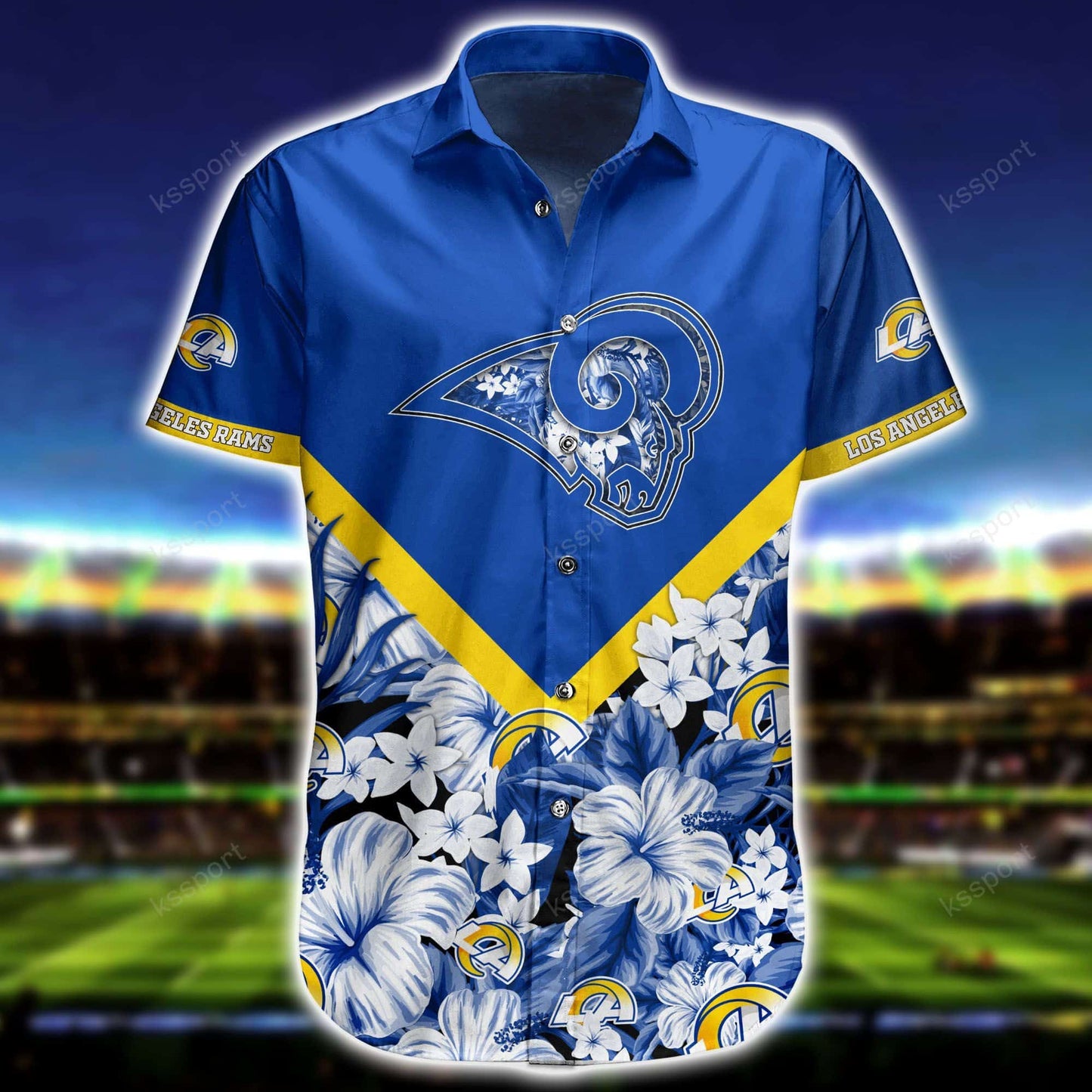 Los Angeles Rams Personalized Shirt and Shorts BG287