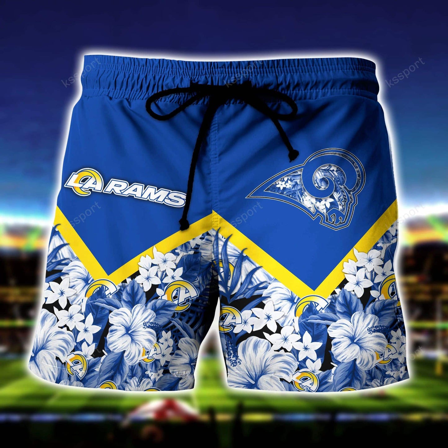 Los Angeles Rams Personalized Shirt and Shorts BG287