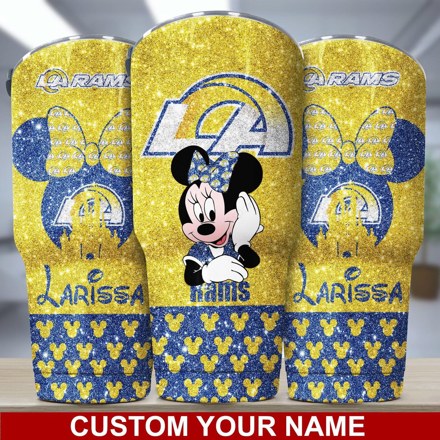 Los Angeles Rams Personalized Tumbler BG392