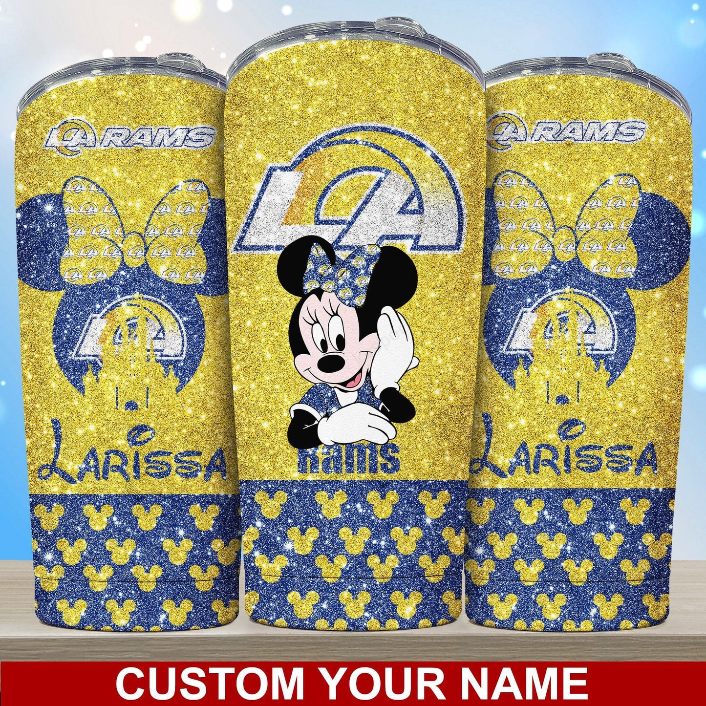 Los Angeles Rams Personalized Tumbler BG392