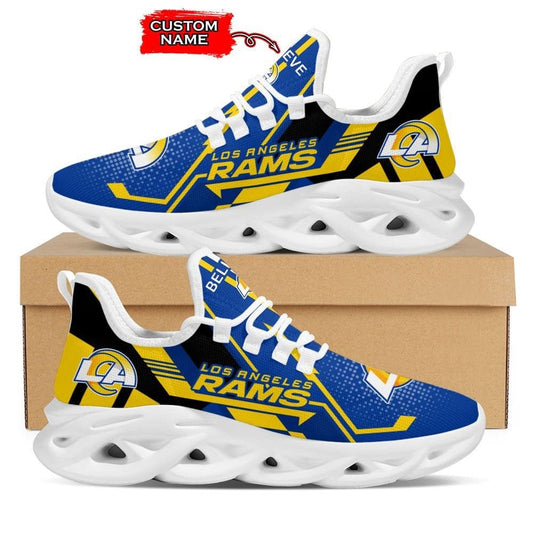 Los Angeles Rams Personalized Yezy Running Sneakers 776