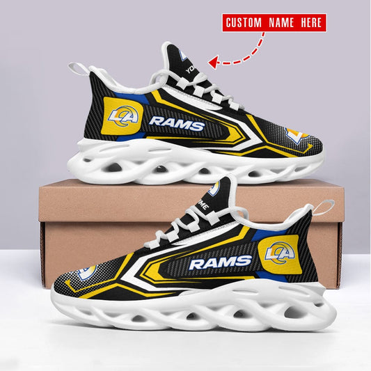 Los Angeles Rams Personalized Yezy Running Sneakers BB373