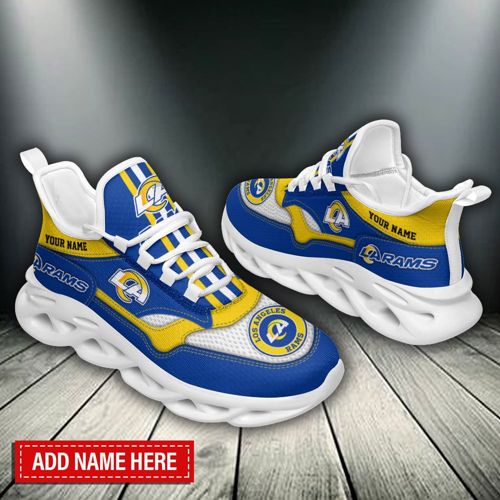 Los Angeles Rams Personalized Yezy Running Sneakers BB380