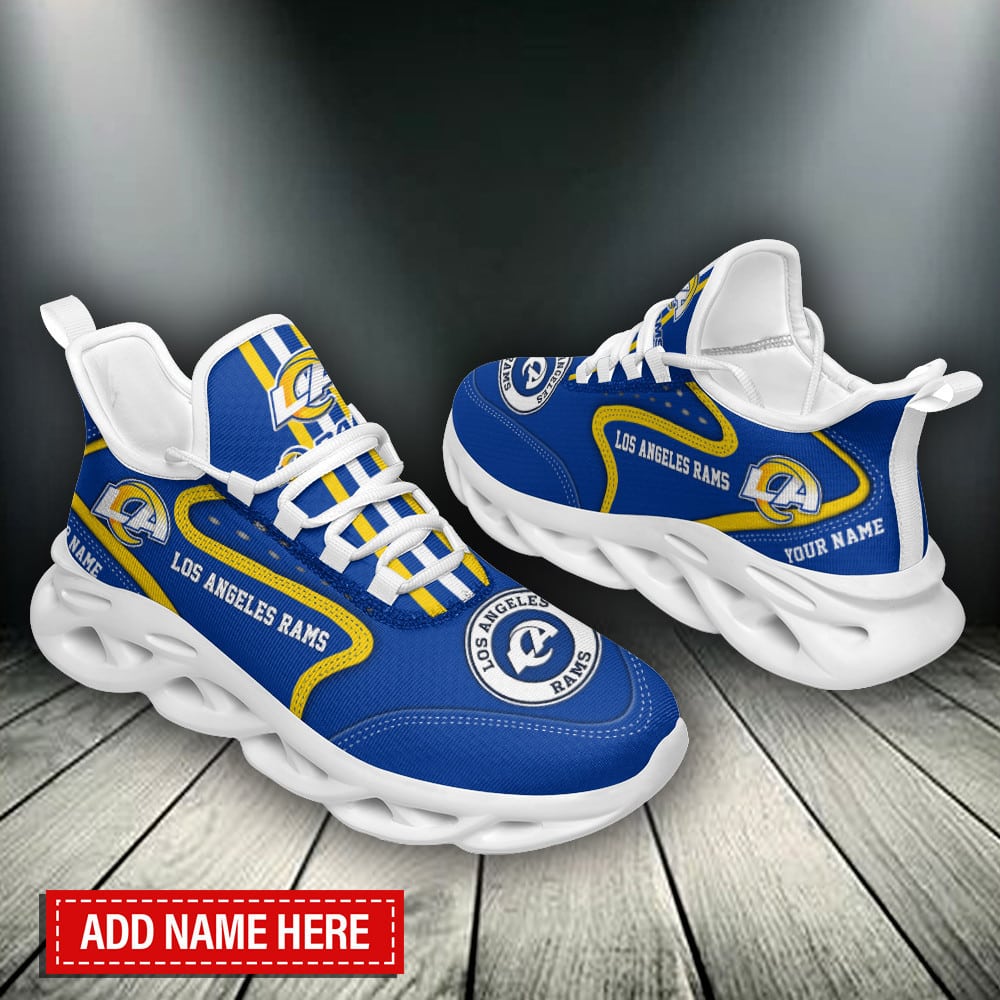 Los Angeles Rams Personalized Yezy Running Sneakers BB451
