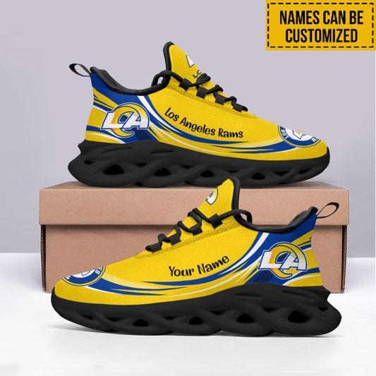 Los Angeles Rams Personalized Yezy Running Sneakers BB551