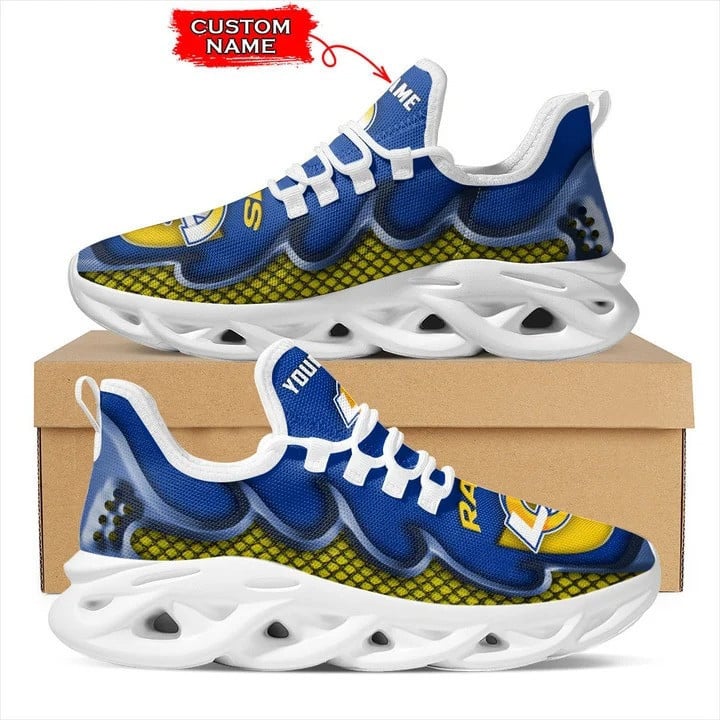 Los Angeles Rams Personalized Yezy Running Sneakers BG418