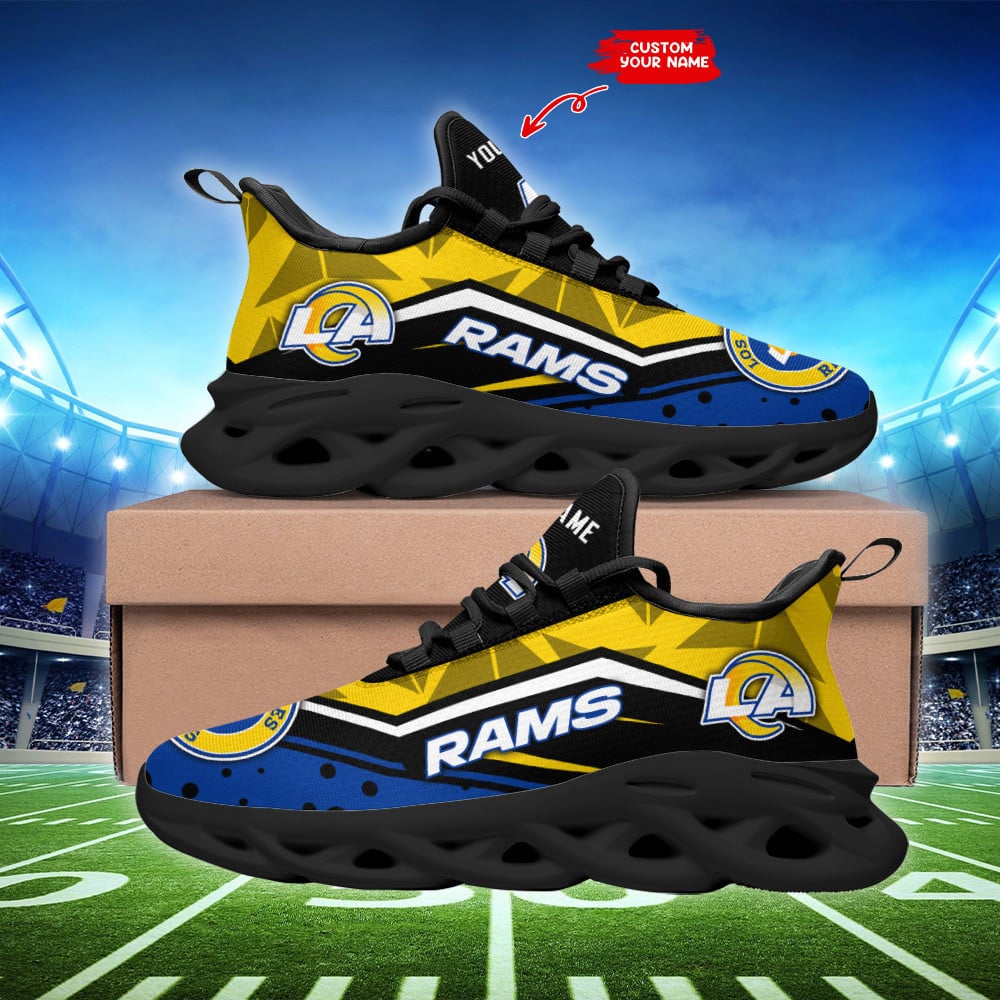 Los Angeles Rams Personalized Yezy Running Sneakers SPD271