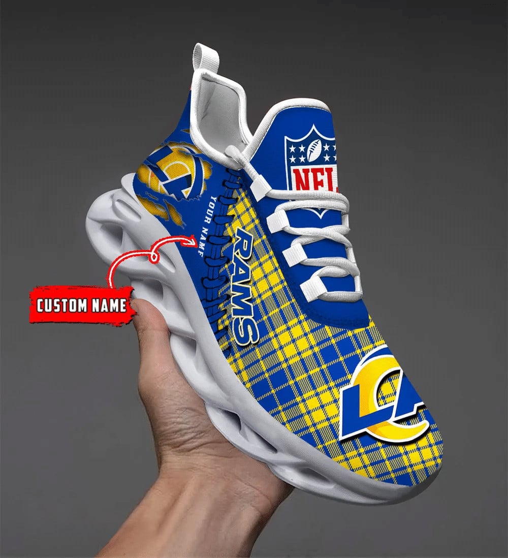Los Angeles Rams Personalized Yezy Running Sneakers SPD293