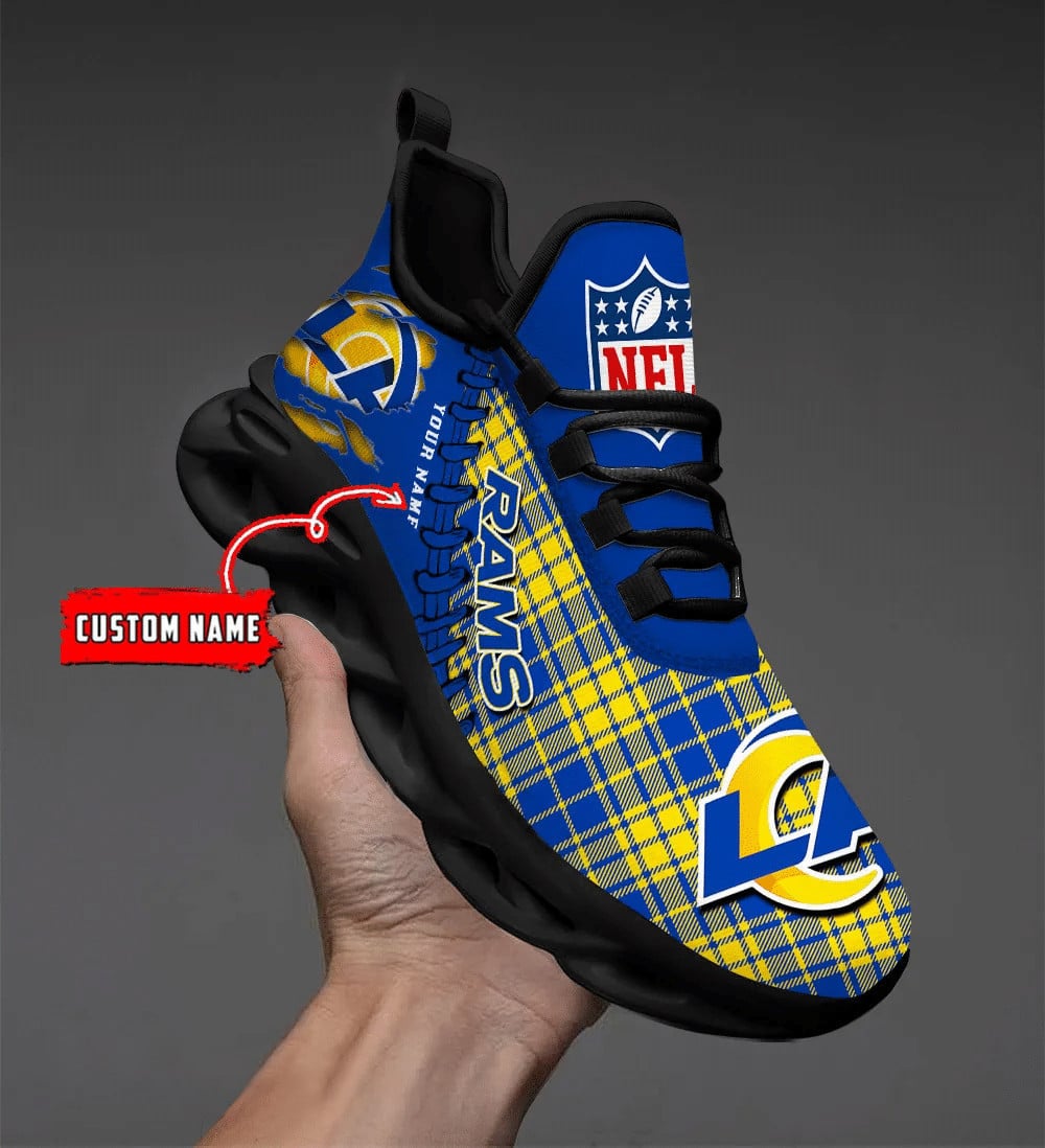 Los Angeles Rams Personalized Yezy Running Sneakers SPD293