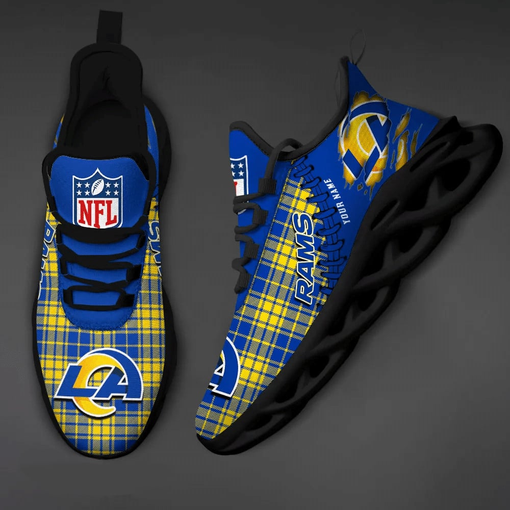 Los Angeles Rams Personalized Yezy Running Sneakers SPD293