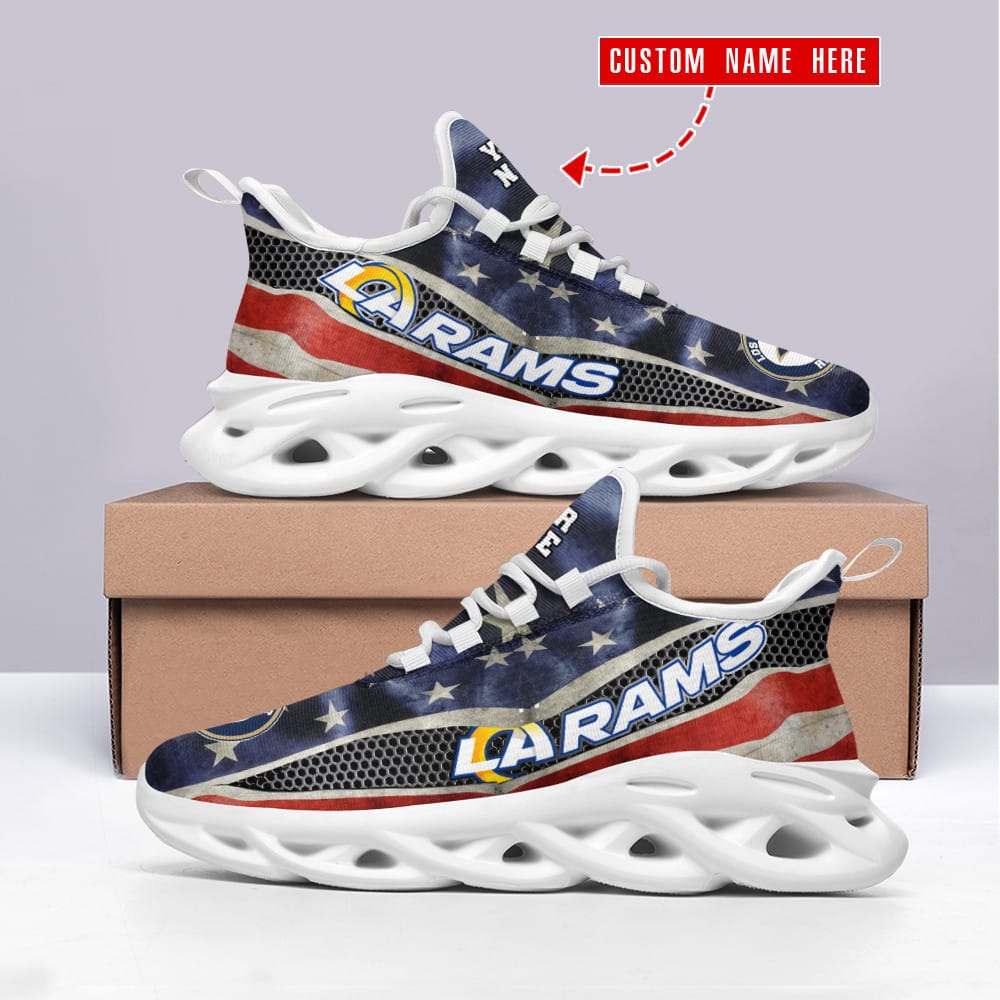 Los Angeles Rams Personalized Yezy Running Sneakers SPD314