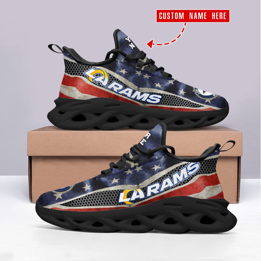 Los Angeles Rams Personalized Yezy Running Sneakers SPD314