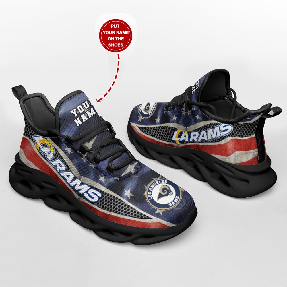 Los Angeles Rams Personalized Yezy Running Sneakers SPD314