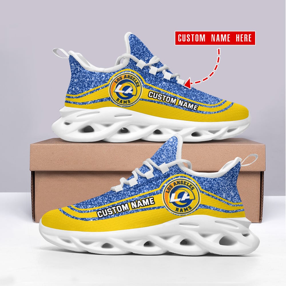 Los Angeles Rams Personalized Yezy Running Sneakers SPD364