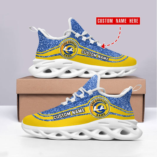 Los Angeles Rams Personalized Yezy Running Sneakers SPD364