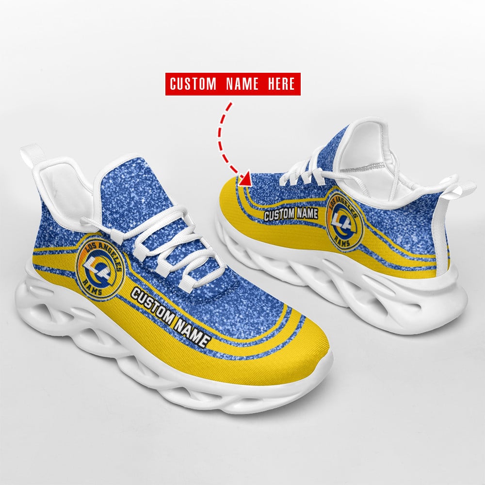 Los Angeles Rams Personalized Yezy Running Sneakers SPD364
