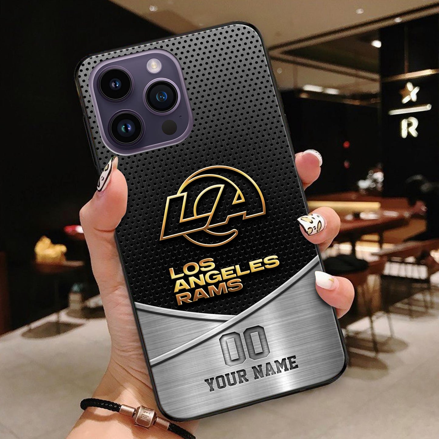 Los Angeles Rams Personalized Phone Case BGPC076