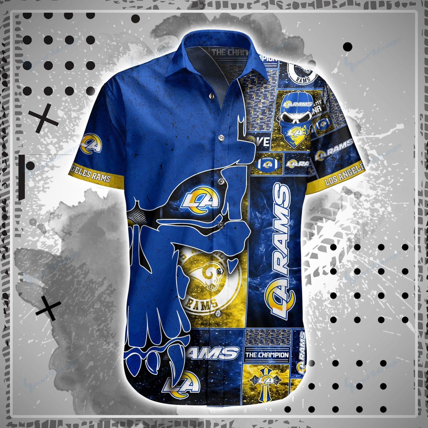 Los Angeles Rams Shirt and Shorts BG92