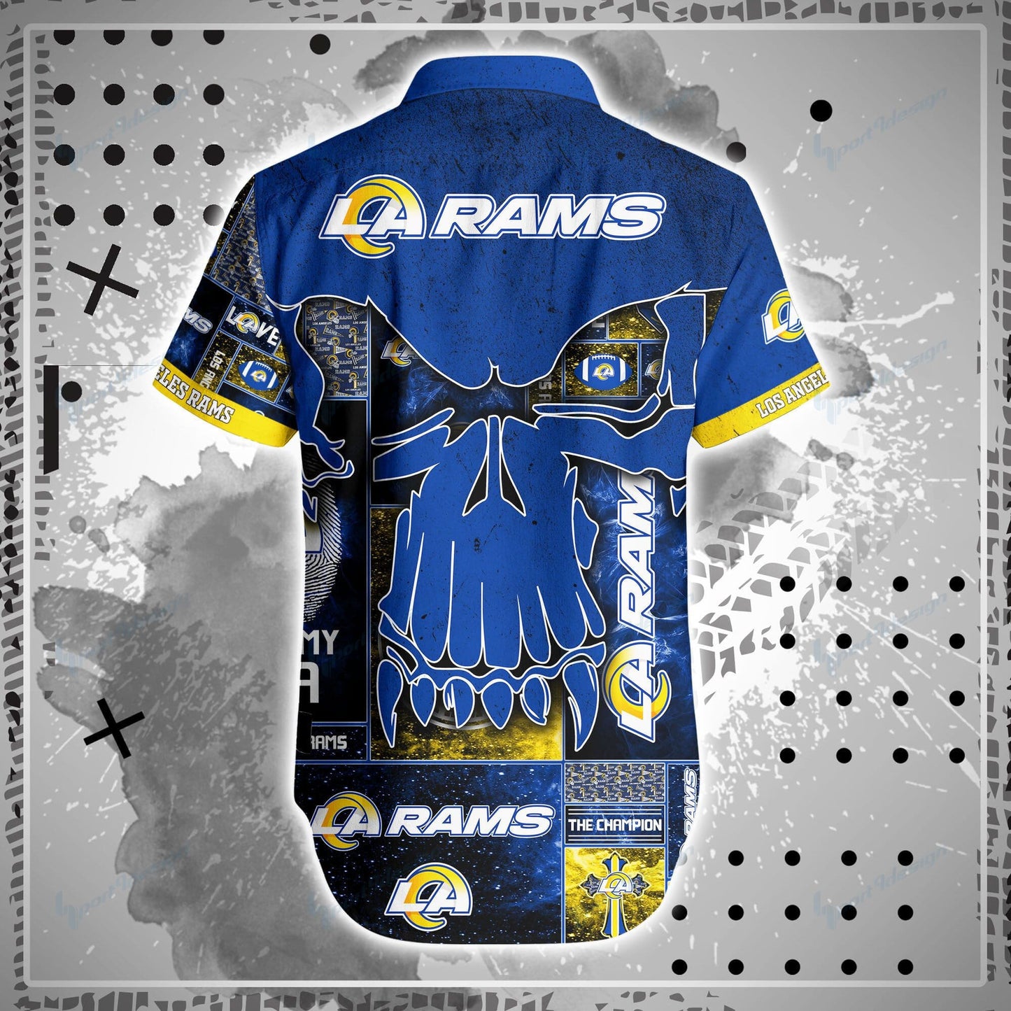 Los Angeles Rams Shirt and Shorts BG92