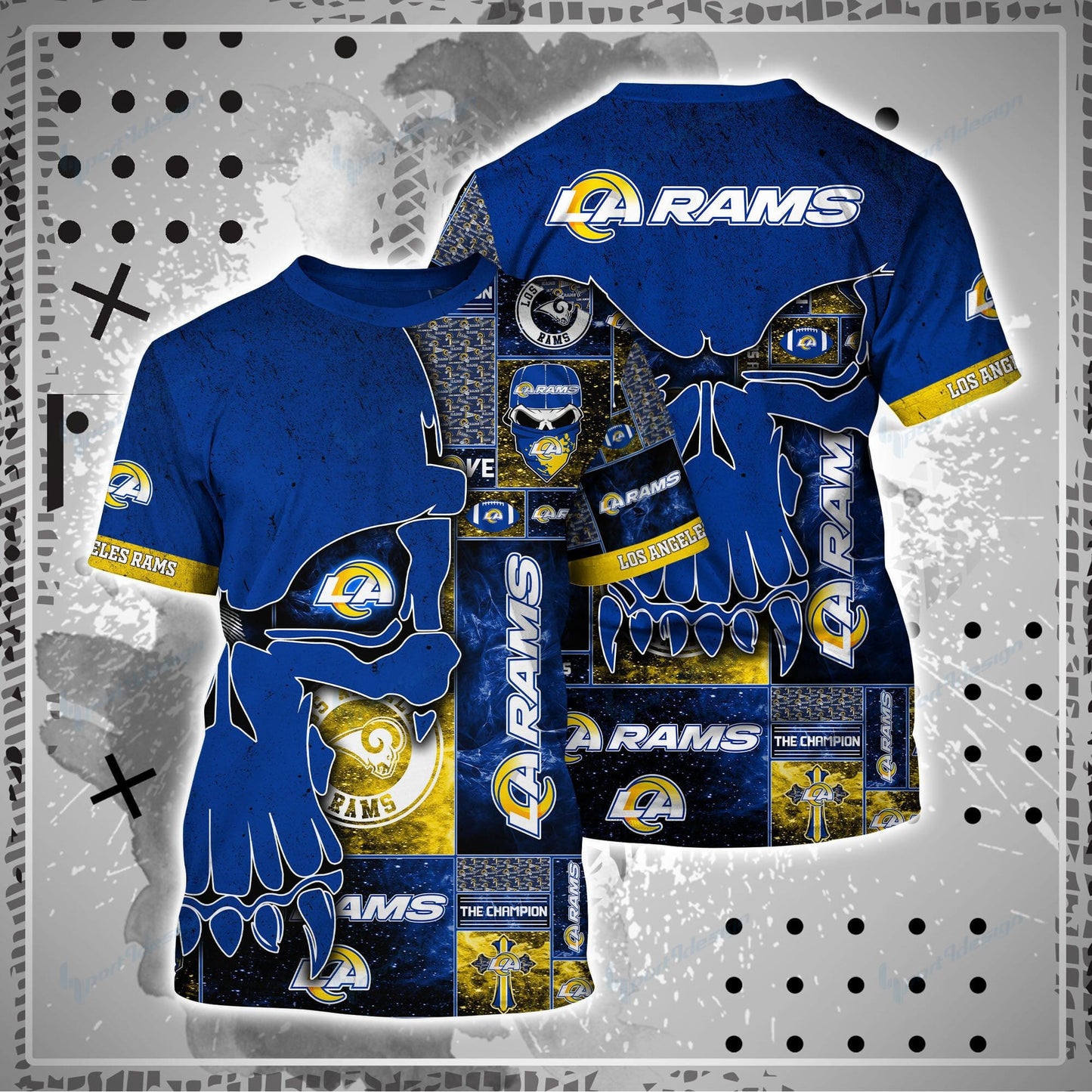 Los Angeles Rams Shirt and Shorts BG92