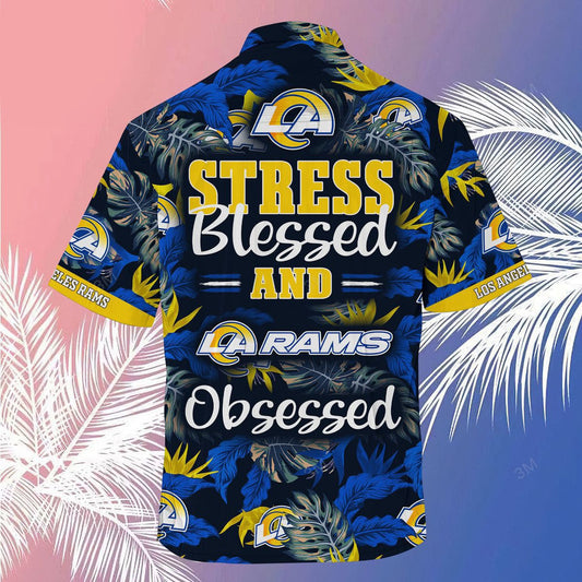 Los Angeles Rams Summer Hawaiian Shirt 6