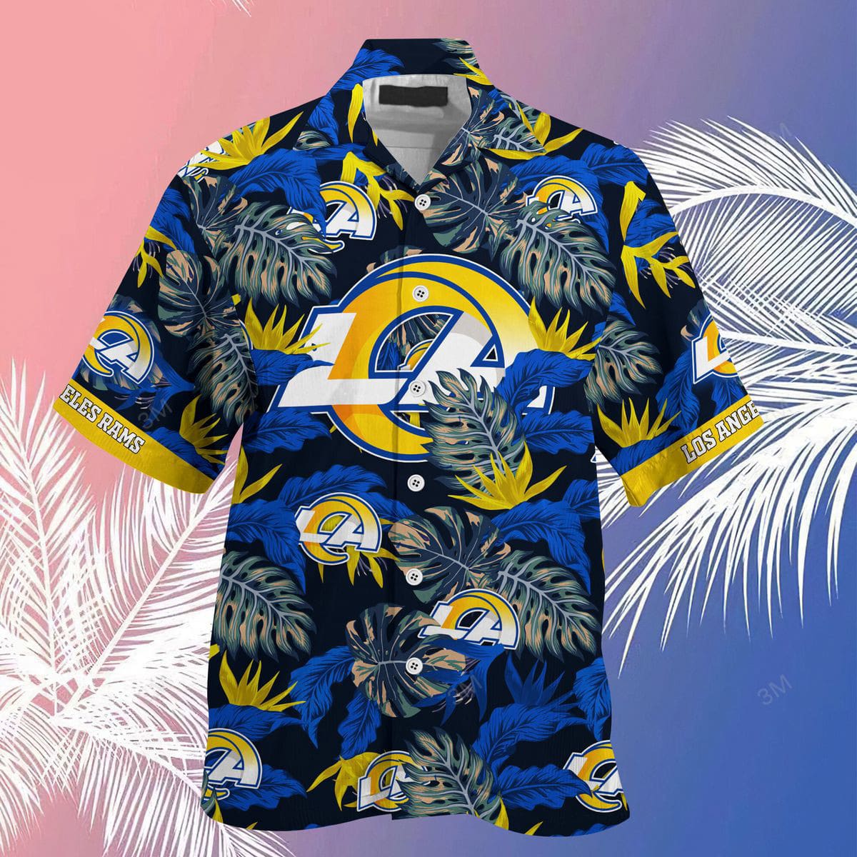 Los Angeles Rams Summer Hawaiian Shirt 6